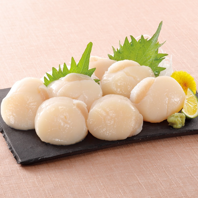 刺身用帆立貝柱《冷凍便》