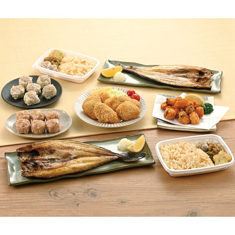 北海道のグルメと崎陽軒のお弁当詰合せ《冷凍便》