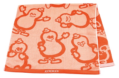 ひょうちゃんバスタオル＆フェイスタオルセット