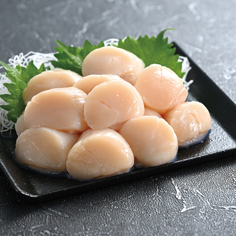北海道産 刺身用帆立貝柱（3Sサイズ 1kg）《冷凍便》