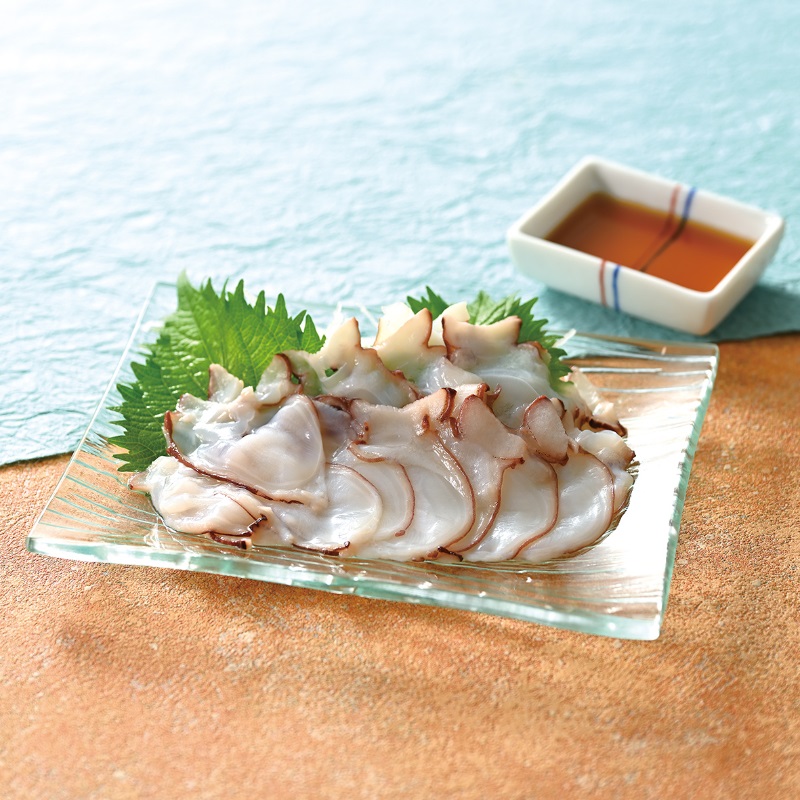 北海たこの薄造り《冷凍便》