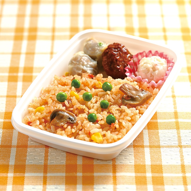 おうちで駅弁ｼﾘｰｽﾞ ﾄﾏﾄ香るﾋﾟﾗﾌの洋食弁当《冷凍便》