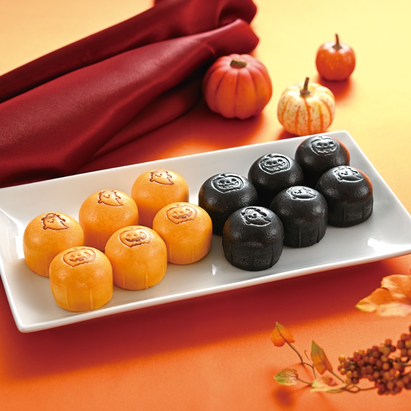 黒ｼｳﾏｲまん＆かぼちゃまん12個入（2種×6個）《冷凍便》